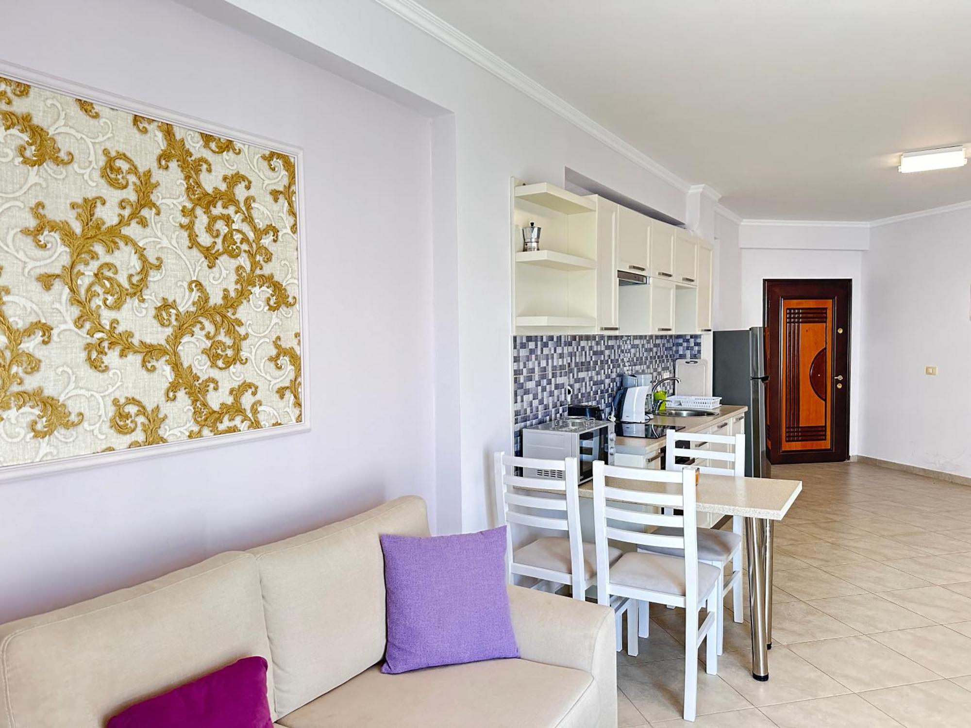 Violet Sea View Apartment Sarande Ngoại thất bức ảnh