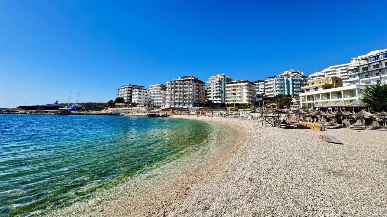 Violet Sea View Apartment Sarande Ngoại thất bức ảnh